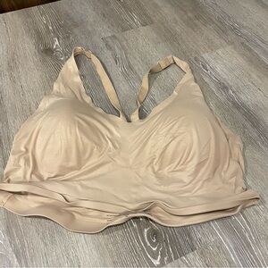 Soma Enbliss Racerback Bra Size XXXL 3XL Beige Tan Neutral